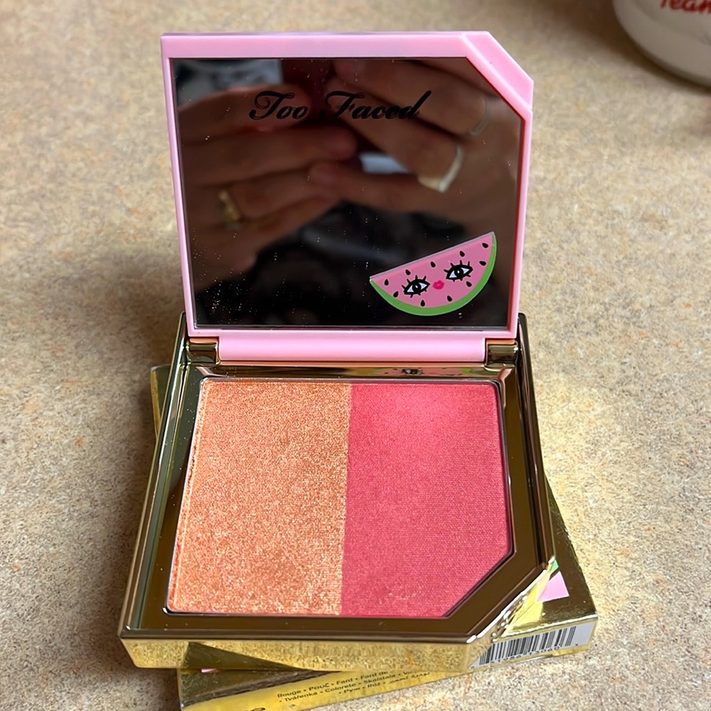 Too Faced Fruit Cocktail Blush Duo Like My Mellons